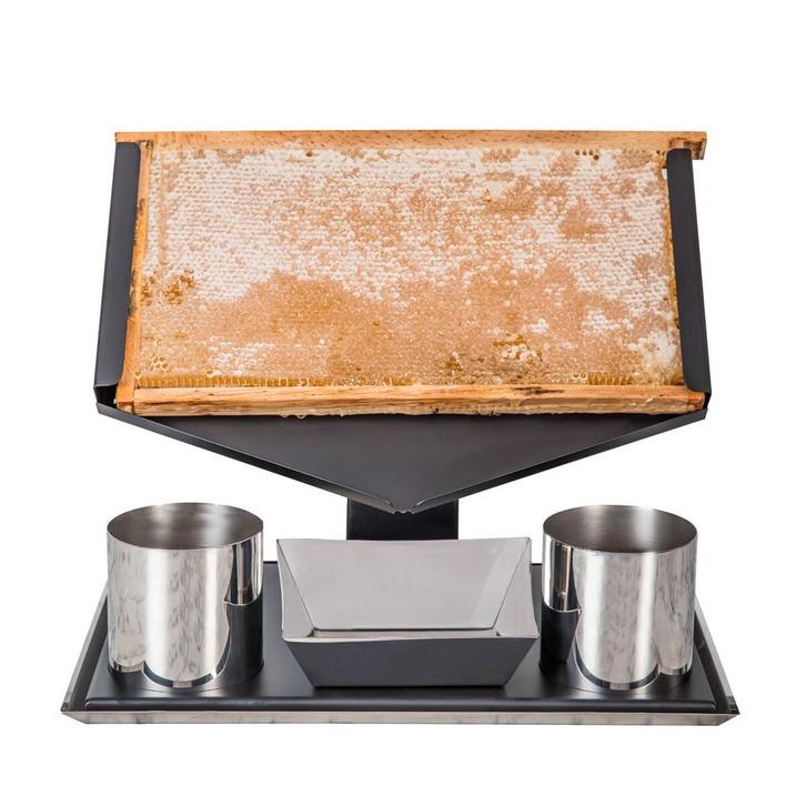 GGM Gastro | Honingdispenser met honingraat houder - Zwart |, Zakelijke goederen, Horeca | Keukenapparatuur, Nieuw in verpakking