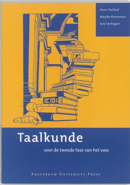 9789053568644 Taalkunde voor de tweede fase van het vwo, Boeken, Schoolboeken, Zo goed als nieuw, Verzenden