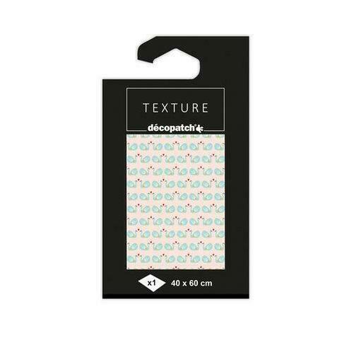 Texture Decopatch papier Zwanen hotfoil XL, Hobby en Vrije tijd, Knutselen, Verzenden