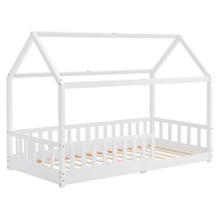 Kinderbed Marli - 90 x 200 cm - Wit, Kinderen en Baby's, Kinderkamer | Bedden, Nieuw, Verzenden