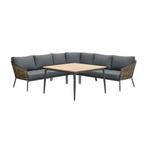 Garden Impressions San Vito lounge dining set 4-delig -, Nieuw, Verzenden