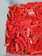 Lego - geen serie - 02 Partij van 1000 rode bouwstenen -, Nieuw