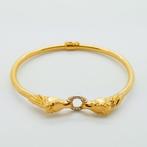 Armband - 18 karaat Geel goud - 0,10ct diamant, Nieuw