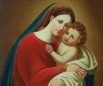 Duitse school (XVIII) - Maria mit Kind, Antiek en Kunst