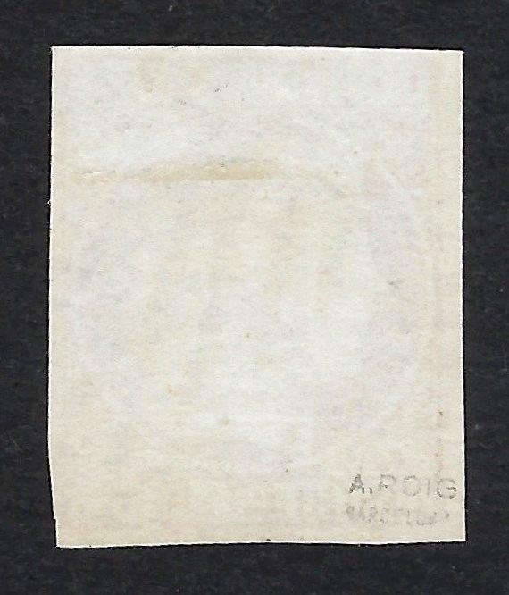 Spanje 1852 - Isabel II 2r Lichtoranje - Certificaat COMEX -, Postzegels en Munten, Postzegels | Europa | Spanje