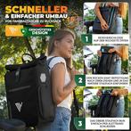 2dekans | MIVELO Fietstas – 3-in-1 Rugzak & Schoudertas –, Ophalen of Verzenden, Zo goed als nieuw, MIVELO