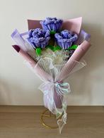 Handgemaakte Kunstbloemen / Perfect Cadeau /  Lavendelblauwe, Verzenden, Nieuw, Binnen
