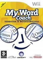 My Word Coach: Verbeter je Woordenschat Wii Morgen in huis!, Ophalen of Verzenden, 1 speler, Zo goed als nieuw