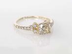 Verlovingsring - 14 karaat Geel goud - 1.31ct. tw. Diamant