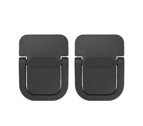 Laptop pootjes - Kantelbaar - Aluminium - Met plakstrip - Zw, Computers en Software, Laptopstandaarden, Nieuw, Ophalen of Verzenden