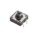 SMD Pulsschakelaar OFF-(ON - SMD - 500mA 12V - 7,3x12Mm -, Verzenden, Nieuw