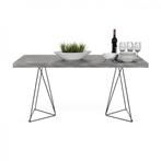 *WOONWINKEL* TemaHome Multi Trestles Groot Bureau Betonlook, Huis en Inrichting, Bureaus, Verzenden, Nieuw