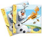 Olaf Frozen Servetten - 20 stuks, Ophalen of Verzenden, Nieuw