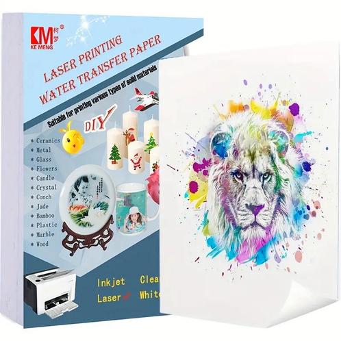 Laser transferpapier voor kaarsen, glas & hout - a4 diy, Hobby en Vrije tijd, Knutselen, Nieuw, Ophalen of Verzenden