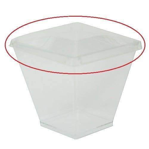 Deksel tbv Lepelgebak Cup, Hobby en Vrije tijd, Taarten en Cupcakes maken, Nieuw, Verzenden