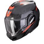 Scorpion Exo-Tech Evo Carbon Rover Zwart Rood Systeemhelm, Systeemhelm, XXL, Nieuw met kaartje, Overige merken