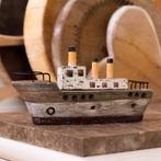 Stoomboot decoratief, Ophalen of Verzenden, Nieuw, Zeilboot of Motorboot
