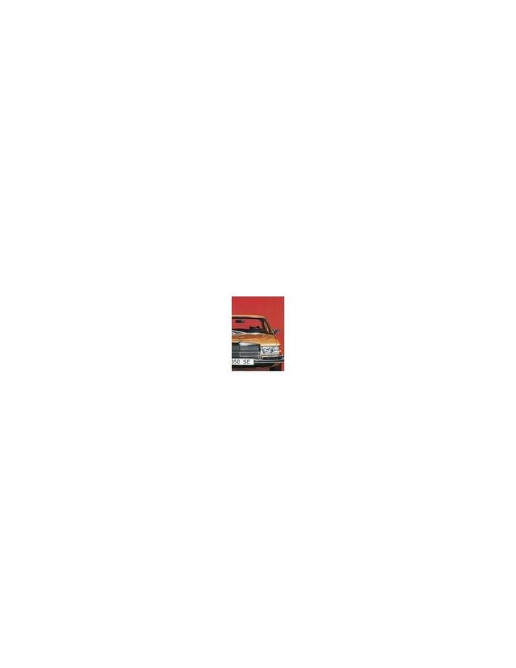 1973 MERCEDES BENZ S KLASSE BROCHURE NEDERLANDS, Boeken, Auto's | Folders en Tijdschriften