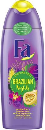 FA BRAZILIAN NIGHTS SHOWER GEL DOUCHEGEL FLACON 250 ML, Verzenden, Nieuw