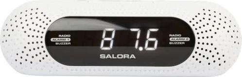 Salora CR626USB Digital alarm clock Wit wekker, Witgoed en Apparatuur, Wekkers, Verzenden