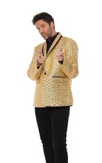 Gouden Blazer Heren, Nieuw, Verzenden