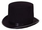 Hoge hoed vilt zwart, Ophalen of Verzenden, Nieuw