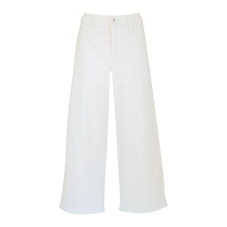 MAC • witte jeans Highwaist Wideleg • 36, Kleding | Dames, Spijkerbroeken en Jeans, Wit, Nieuw, Verzenden