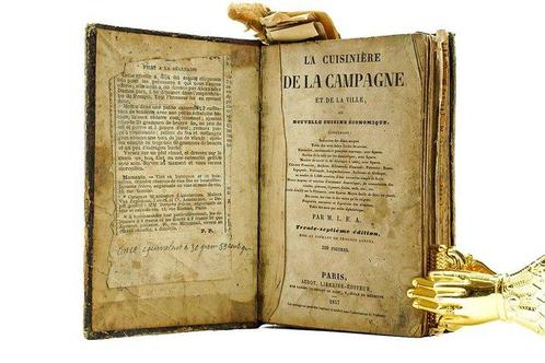 M. Louis Eustache Audot - La Cuisinière de la Campagne et de, Antiek en Kunst, Antiek | Boeken en Bijbels