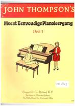 Piano methode - John Thompson -1 [354], Muziek en Instrumenten, Les of Cursus, Piano, Gebruikt, Ophalen of Verzenden