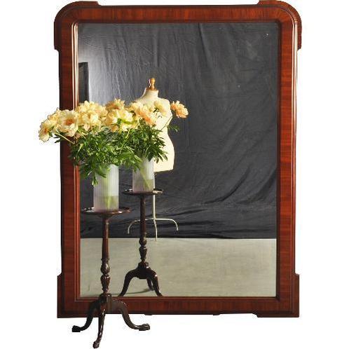 Zeer grote spiegel voor op de schouw of gewoon op de vloer, Antiek en Kunst, Antiek | Spiegels, Ophalen of Verzenden