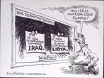 Pentekening Amerika - VN-debatvereniging (lijst optie), Antiek en Kunst, Kunst | Tekeningen en Foto's, Verzenden
