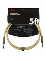 Fender Deluxe Series instrument kabel 1.5m tweed, Verzenden, Nieuw