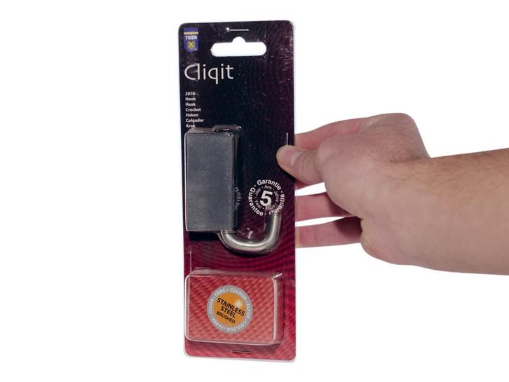 Tiger - Tiger Cliqit Haak Klein, Huis en Inrichting, Badkamer | Badtextiel en Accessoires, Nieuw, Ophalen of Verzenden