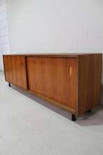 Vintage tv-meubel, dressoir, lowboard jaren 60, Mid century, 150 tot 200 cm, Zo goed als nieuw, Met plank(en)