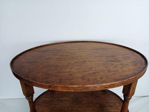 Serveerwagen - Eik - trolley, Antiek en Kunst, Curiosa en Brocante