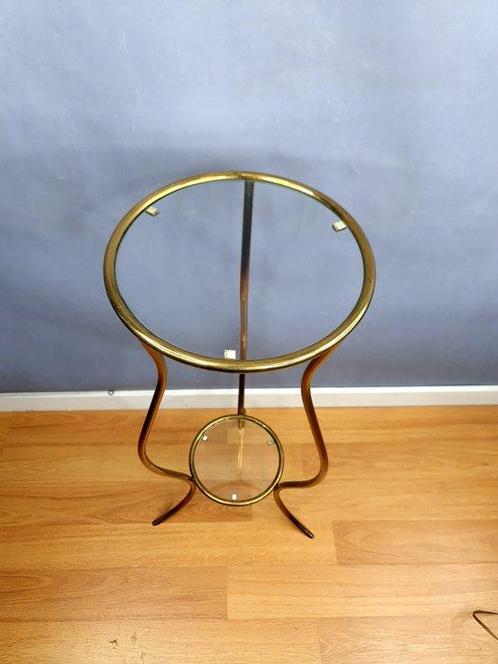Bijzettafel - Etagère diameter Boven/onder 30/21 cm -, Antiek en Kunst, Curiosa en Brocante