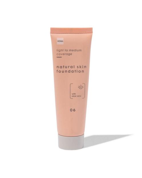 HEMA Foundation natural skin 06, Sieraden, Tassen en Uiterlijk, Uiterlijk | Cosmetica en Make-up, Nieuw, Verzenden