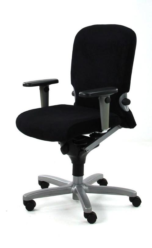 Haworth Comforto 77, nieuwe hoogwaardige stof, Huis en Inrichting, Bureaustoelen, Bureaustoel, Zwart, Zo goed als nieuw, Ergonomisch