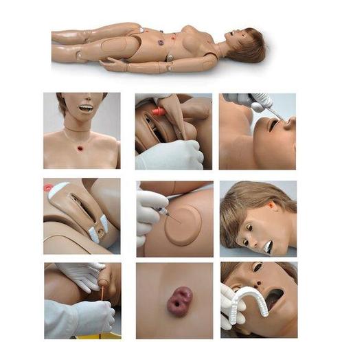 Verpleegkunde pop (luxe model 1,60 m), Diversen, Verpleegmiddelen, Verzenden