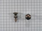 Knop messing antiek 10 mm, Doe-het-zelf en Verbouw, Hang- en Sluitwerk, Ophalen of Verzenden, Nieuw