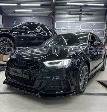 RS3 Look Front Grill Black Edition voor Audi A3 8V beschikbaar voor biedingen