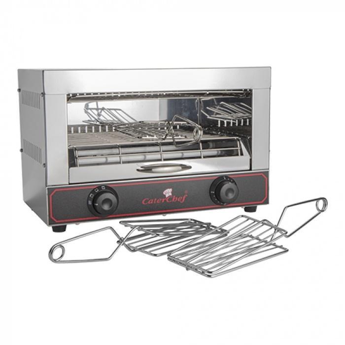 Tosti apparaat | RVS | 29(h) x 44 x 30 cm CaterChef, Zakelijke goederen, Horeca | Keukenapparatuur, Verzenden
