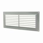 Europlast kunststof ventilatierooster rechthoekig grijs met, Ophalen of Verzenden, Nieuw