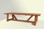 Woodcraft Solid Grove teakhouten tafel 330 x 100 cm |, Nieuw, Ophalen of Verzenden