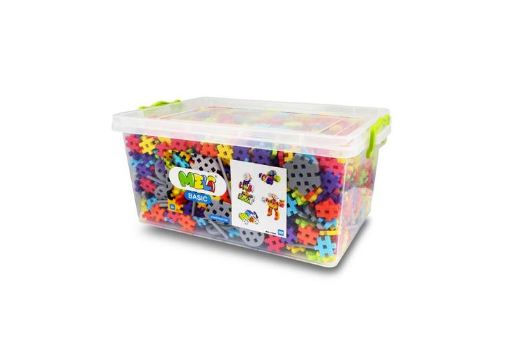 Meli - 50055 - Basic Constructor Edu 2000 (kinder bouwsets), Kinderen en Baby's, Speelgoed | Bouwstenen, Nieuw, Verzenden