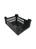Magazijnbak grijpbak 40x30x16, stapelbaar, zwart, gebruikt -, Doe-het-zelf en Verbouw, Kratten en Dozen, Gebruikt, Minder dan 50 cm