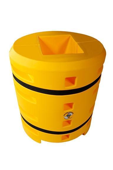 Column Sentry kunststof kolombeschermer - Geel -, Zakelijke goederen, Kantoor en Winkelinrichting | Magazijn, Stelling en Opslag