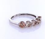 Zonder Minimumprijs - Ring - 14 karaat Witgoud - 1.00ct. tw., Nieuw