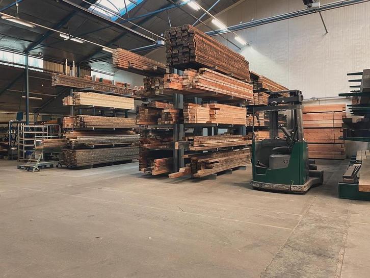 Gebruikte balken, gordingen, constructiehout, Doe-het-zelf en Verbouw, Hout en Planken, Balk, Gebruikt, Vuren