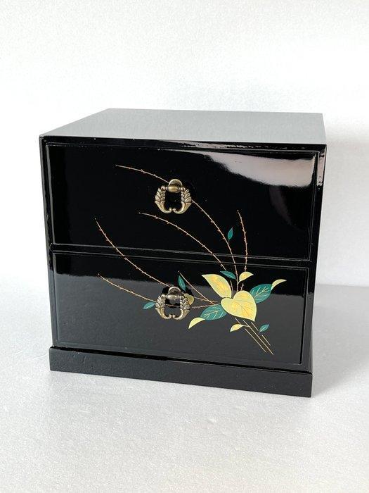 Ladekast - Aizu Lacquerware Kleine kist met, Antiek en Kunst, Antiek | Overige Antiek